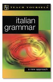 Cover of: Teach Yourself Italian Grammar