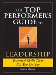 Cover of: Top Performer's Guide to Leadership