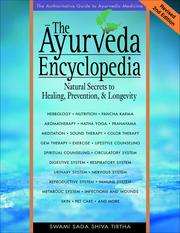 Cover of: The Ayurveda Encyclopedia