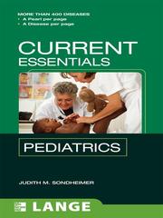 Cover of: Current Essentials Pediatrics by Judith M. Sondheimer