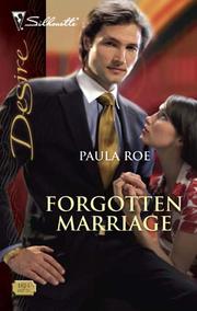 Cover of: Forgotten Marriage by Paula Roe