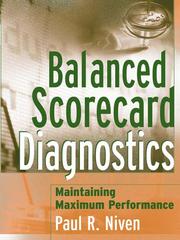 Cover of: Balanced Scorecard Diagnostics by Paul R. Niven, Paul R. Niven