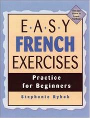 Cover of: Easy French Exercises by Stephanie Rybak