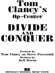 Cover of: Divide and Conquer by Tom Clancy