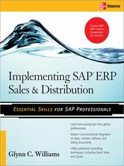 Cover of: Implementing SAP® ERP Sales & Distribution by Glynn C. Williams