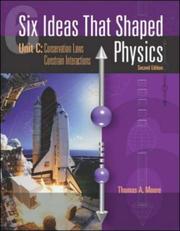 Cover of: Six Ideas That Shape Physics: C, E, N, Q, R, T