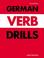 Cover of: German Verb Drills (Language Verb Drills)