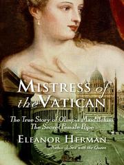 Cover of: Mistress of the Vatican by Eleanor Herman