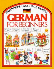 Cover of: German for Beginners (Passport's Language Guides)