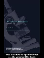 Cover of: The Fight Against Cancer by Patrice Pinell