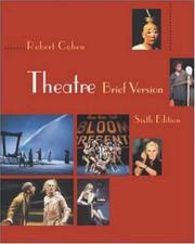 Cover of: Theatre, Brief Version | Robert Cohen