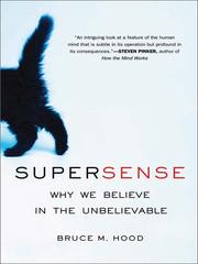 Cover of: SuperSense by Bruce Hood