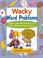 Cover of: Wacky Word Problems