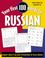 Cover of: Your First 100 Words in Russian