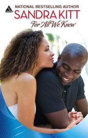 Cover of: For All We Know