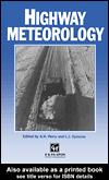 Cover of: Highway Meteorology by A. H. Perry