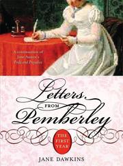 Cover of: Letters From Pemberley by Jane Dawkins, Jane Dawkins