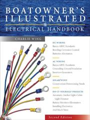 Cover of: Boatowner's Illustrated Electrical Handbook by Charlie Wing