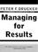 Cover of: Managing for Results