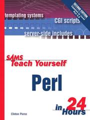 Cover of: Sams Teach Yourself Perl in 24 Hours, Second Edition by Clinton Pierce, Clinton Pierce
