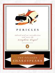 Cover of: Pericles by William Shakespeare, William Shakespeare