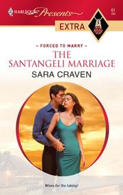 The Santangeli Marriage by Sara Craven