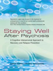 Cover of: Staying Well After Psychosis by Andrew Gumley, Andrew Gumley