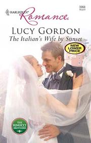 Cover of: The Italian's Wife by Sunset by Lucy Gordon