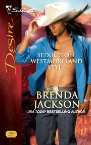 Cover of: Seduction, Westmoreland Style | Brenda Jackson