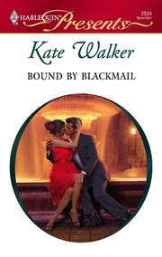 Cover of: Bound by Blackmail