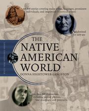 Cover of: The Native American World by Donna Hightower-Langston