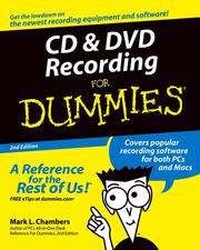 Cover of: CD & DVD Recording For Dummies by Mark L. Chambers