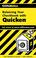 Cover of: CliffsNotes Balancing Your Checkbook with Quicken