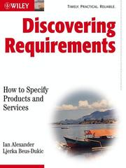 Cover of: Discovering Requirements