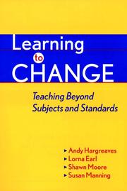 Cover of: Learning to Change by Susan Manning