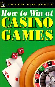 Cover of: Teach Yourself How to Win At Casino Games