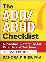 Cover of: The ADD/ADHD Checklist