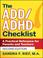 Cover of: The ADD/ADHD Checklist