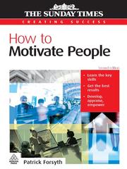Cover of: How to Motivate People