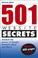 Cover of: 501 Web Site Secrets