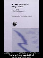 Cover of: Action Research in Organisations by Jean Mcniff