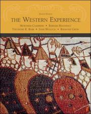 Cover of: The Western Experience, Volume I, with Powerweb by Mortimer Chambers, Barbara Hanawalt, Theodore K. Rabb, Isser Woloch, Raymond Grew