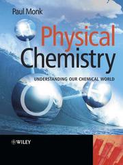 Cover of: Physical Chemistry by Paul M. S. Monk