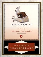 Cover of: Richard II by William Shakespeare