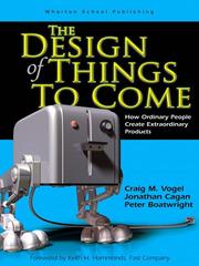 Cover of: The Design of Things to Come by Craig M. Vogel, Craig M. Vogel