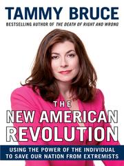 Cover of: The New American Revolution by Tammy Bruce, Tammy Bruce