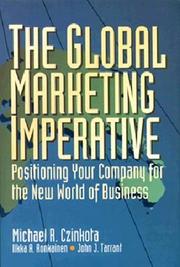 Cover of: The global marketing imperative