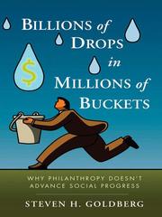 Billions of drops in millions of buckets by Steven H. Goldberg