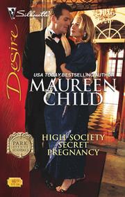 Cover of: High-Society Secret Pregnancy by Maureen Child