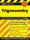 Cover of: CliffsStudySolver Trigonometry